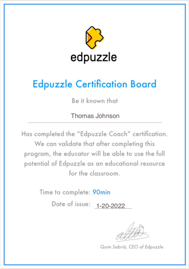 Edpuzzle Coach