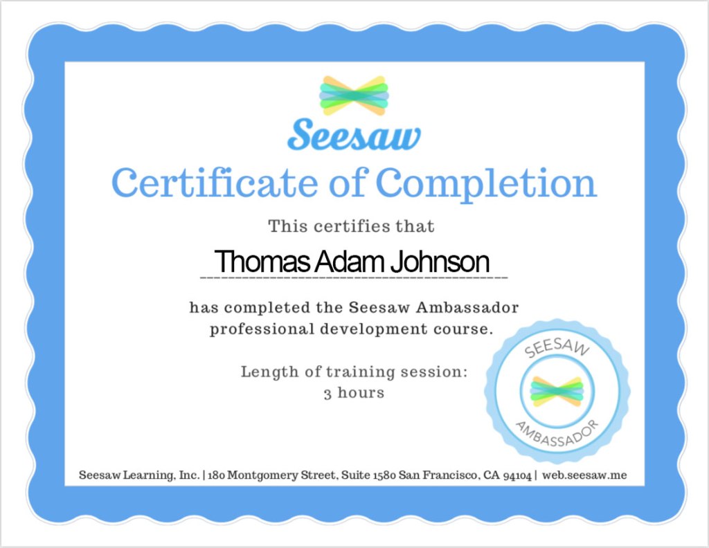 Seesaw Ambassador
